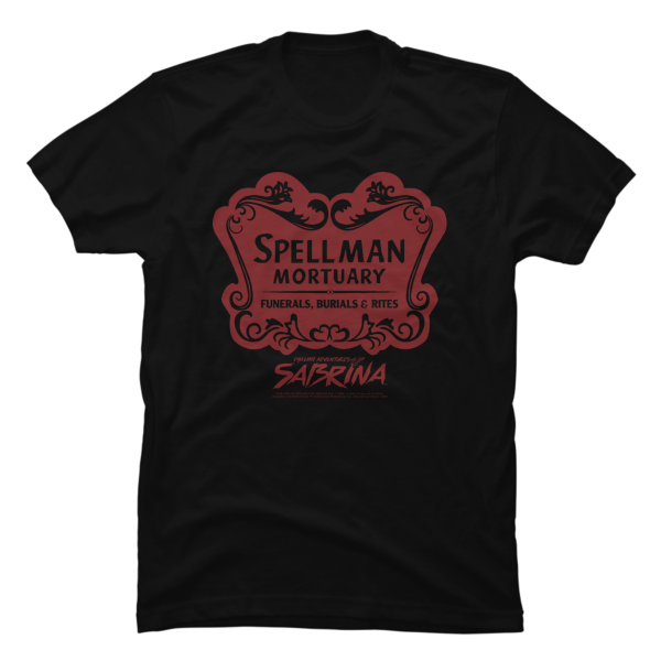 spellman mortuary shirt